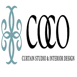 Coco Curtain Studio &amp; Interior Design Logo