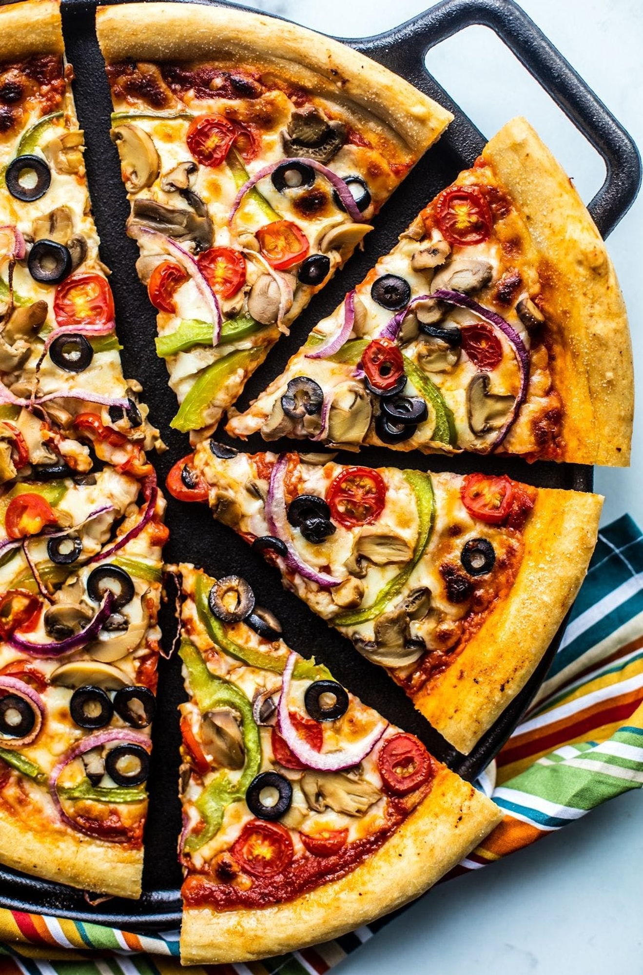 Veggie Works Pizza