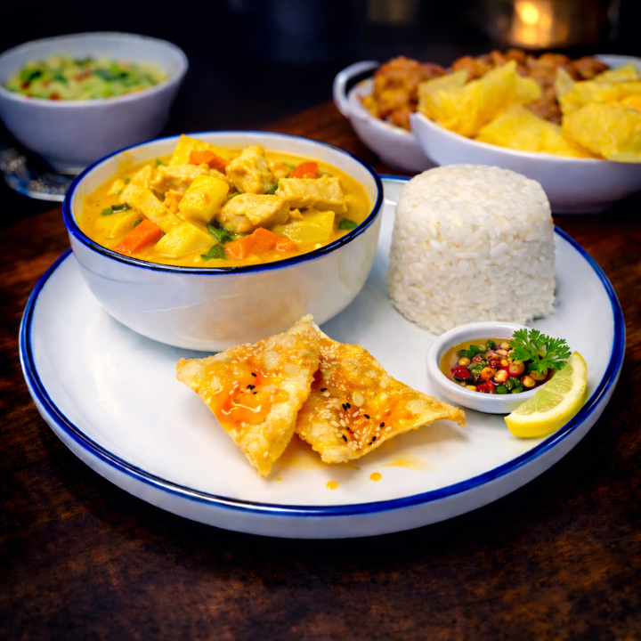 L-Yellow Curry+ Rice