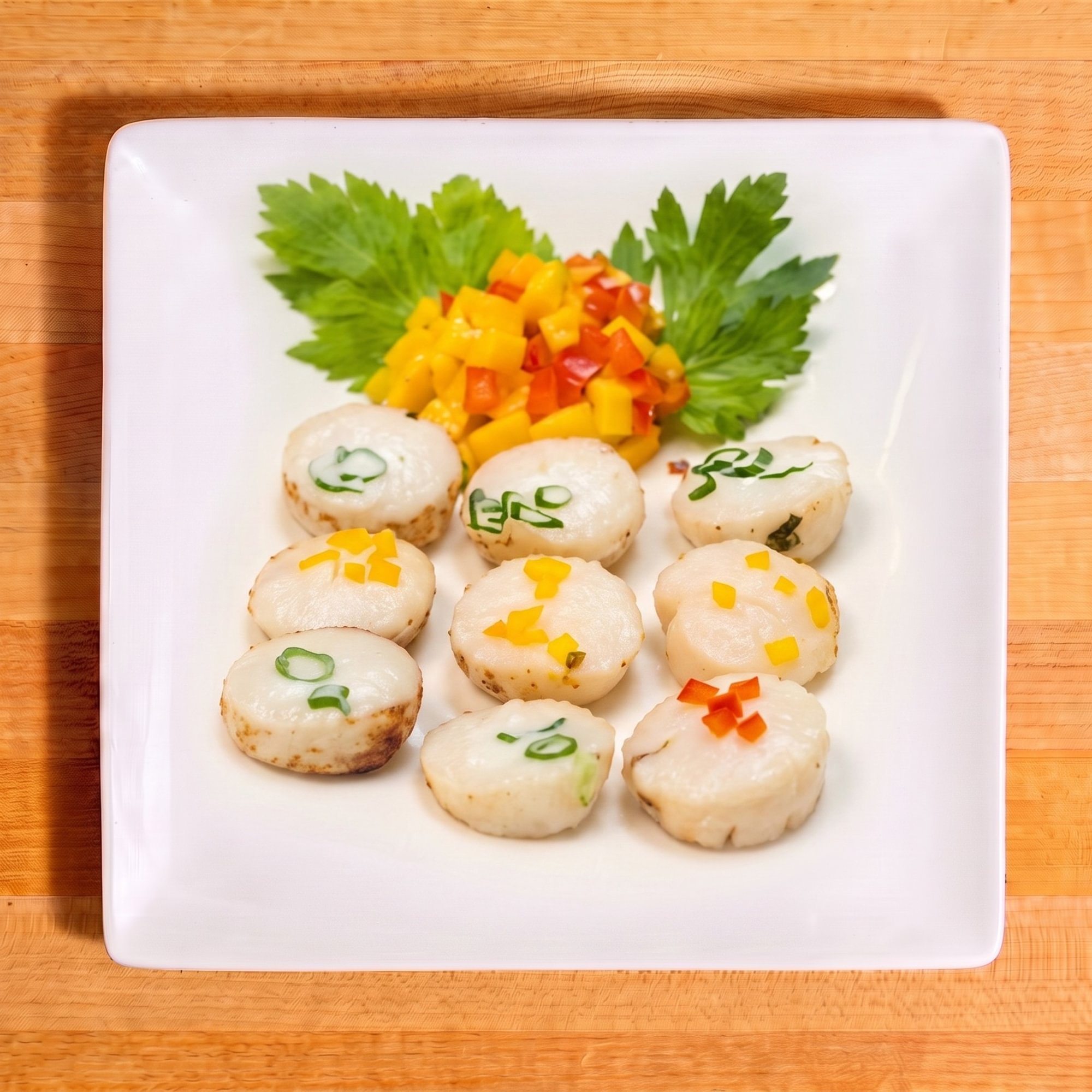 Khanom Krok (Coconut-Rice Pancakes)