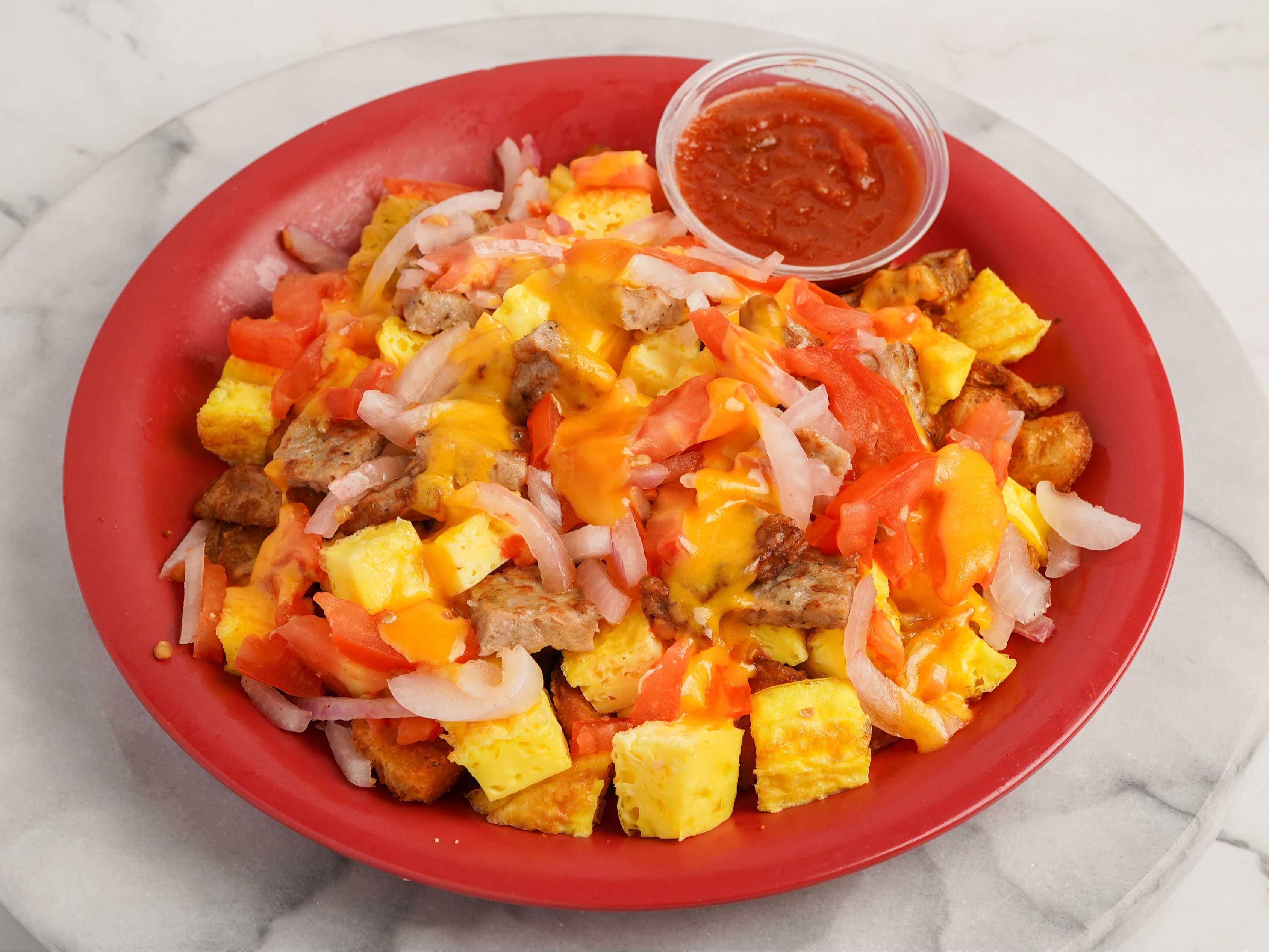 SCRAMBLE BOWL (NO BAGEL)