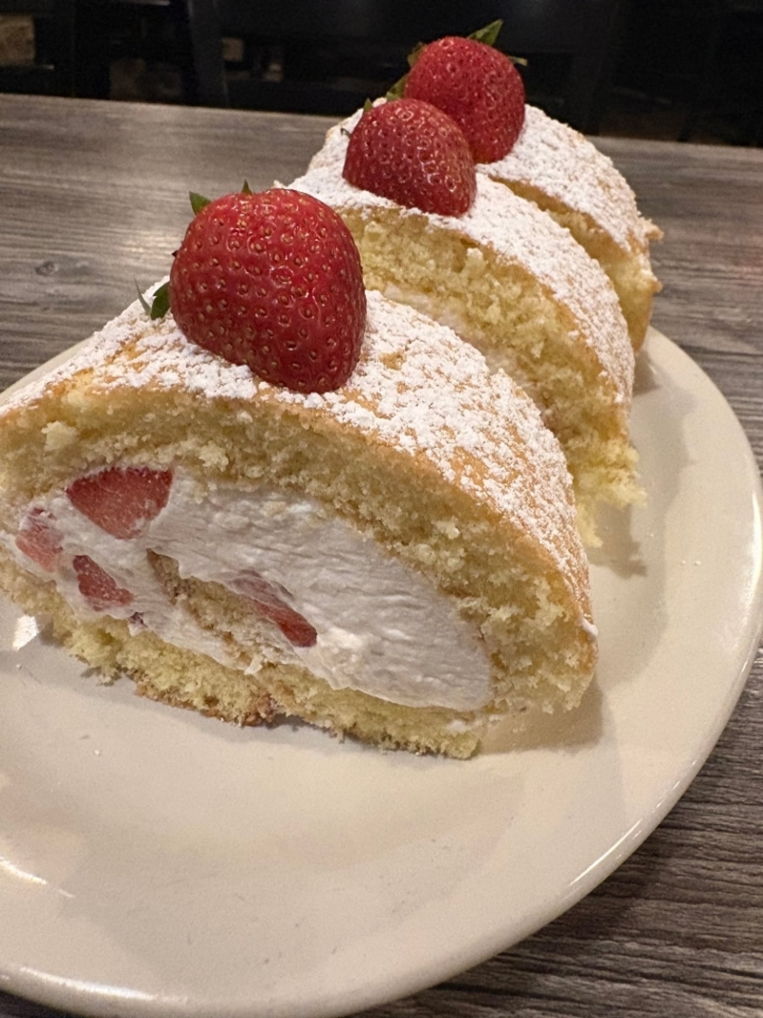 Strawberry Cake Roll