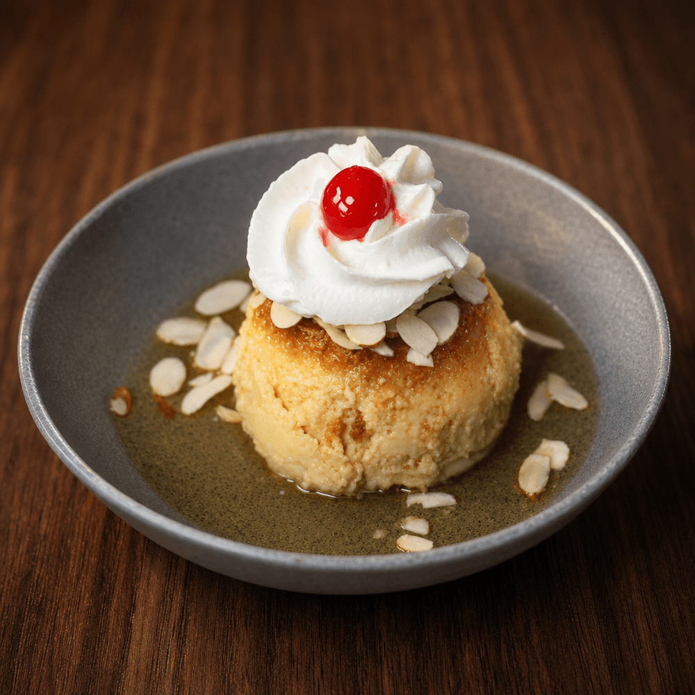 Amaretto Flan