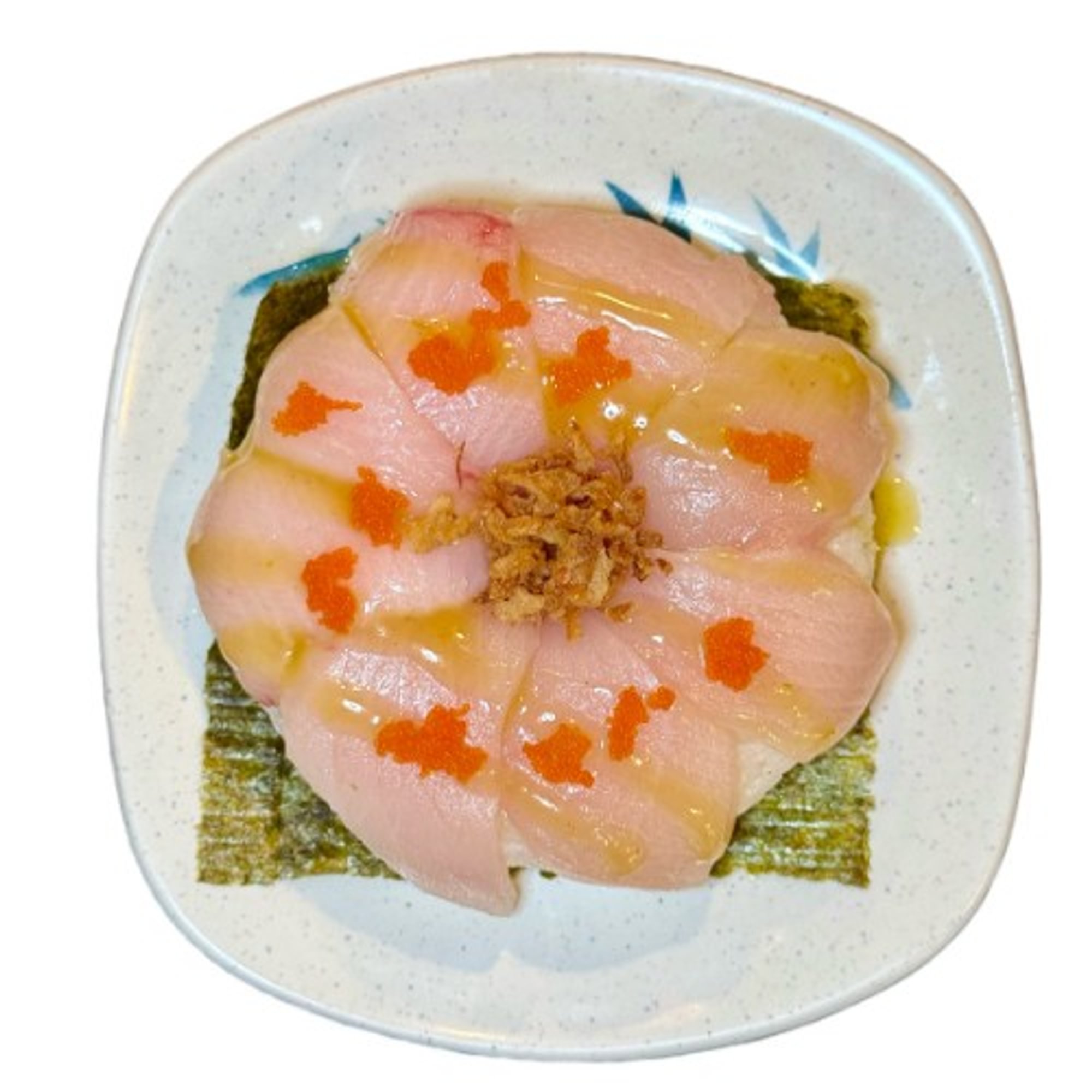 Yuzu Yellowtail Sushi Donut