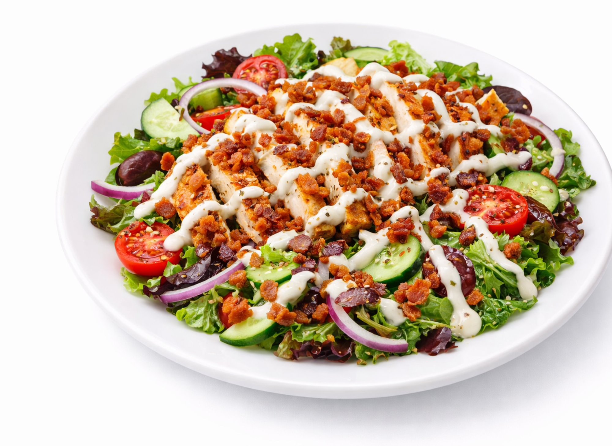 Chicken Bacon Rancher Salad