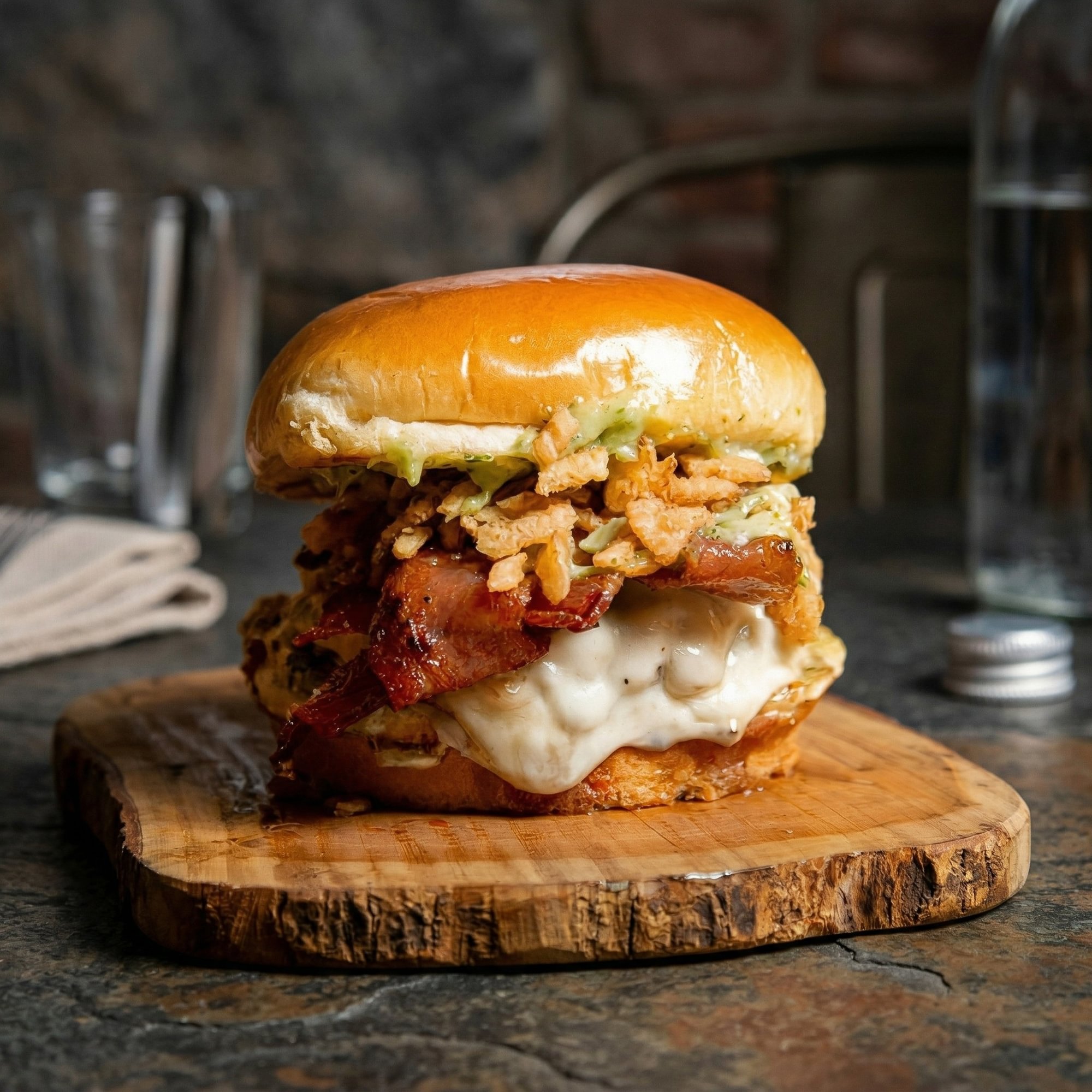 Nectar of the Gods Burger