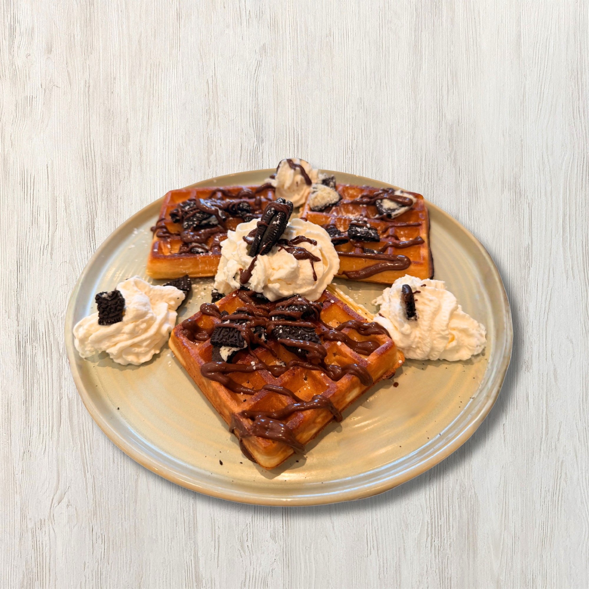 Nutella Oreo Waffle