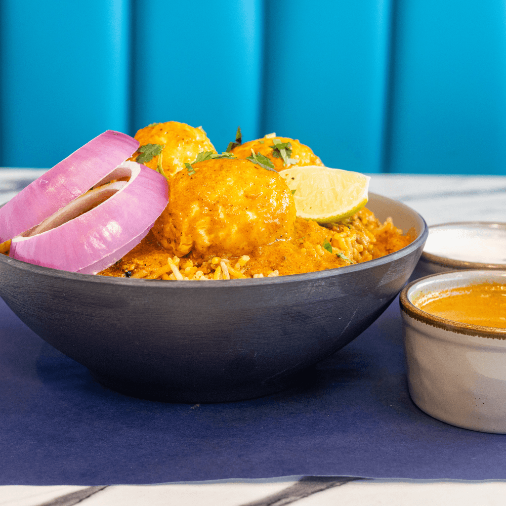 Chettinad Egg Biryani