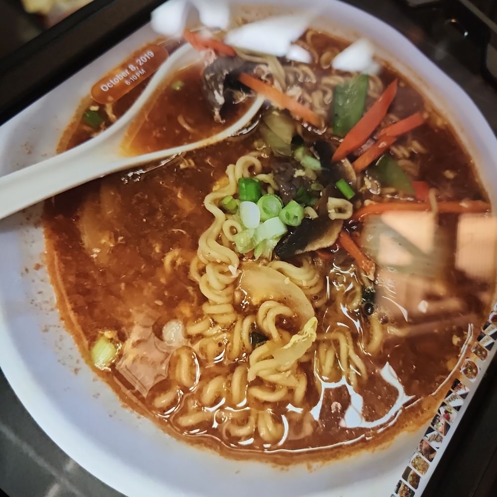 Spicy Beef Ramen Noodle Soup