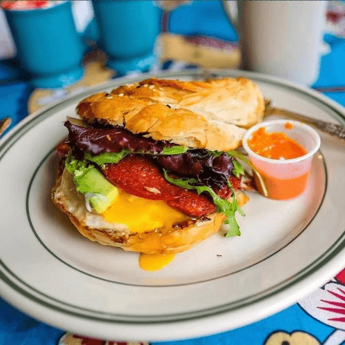 Borek Sandwich with Cured Beef