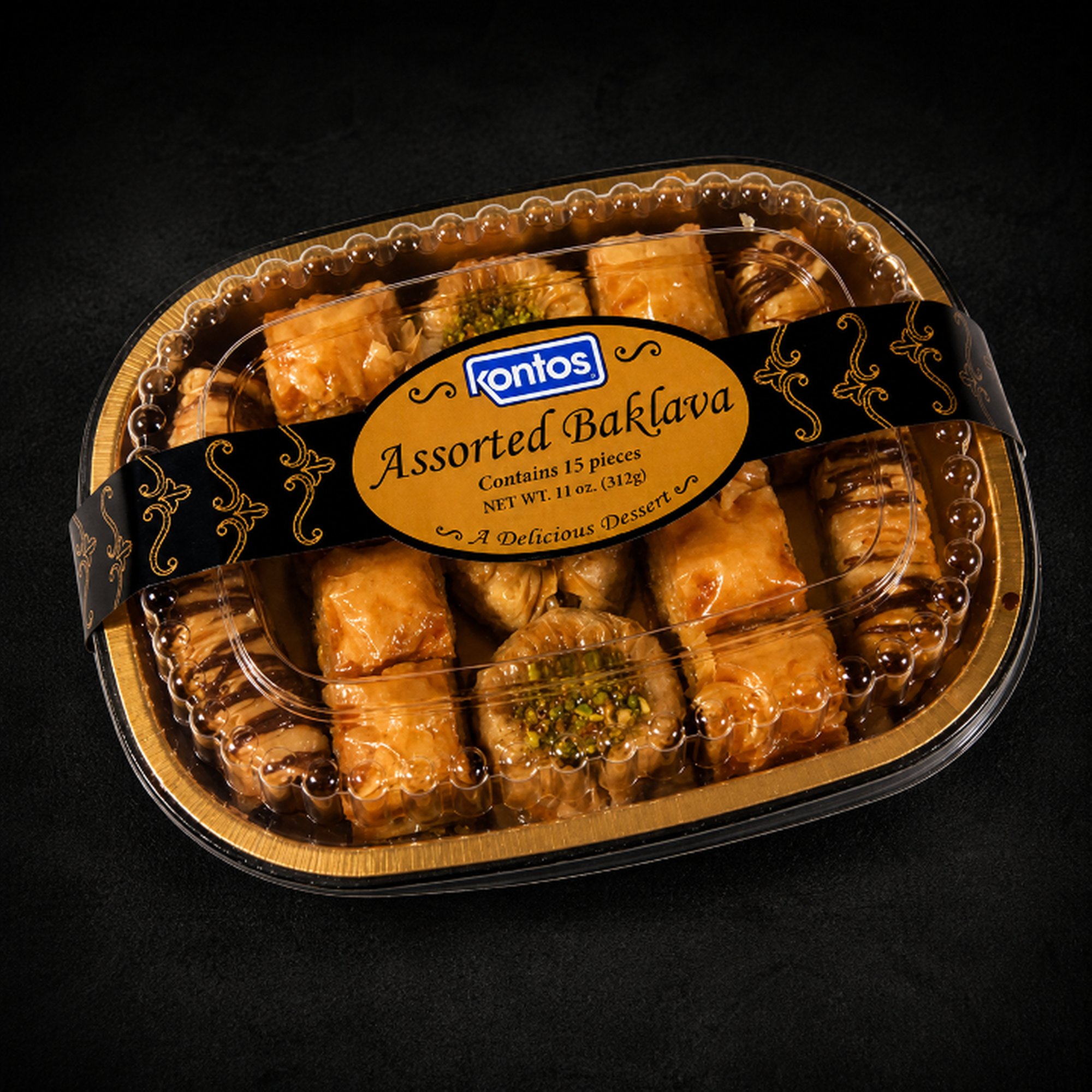 15 Piece Assortment Mini Baklava Box