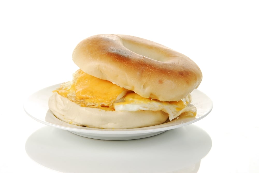 Egg & Cheese Bagel Sandwich