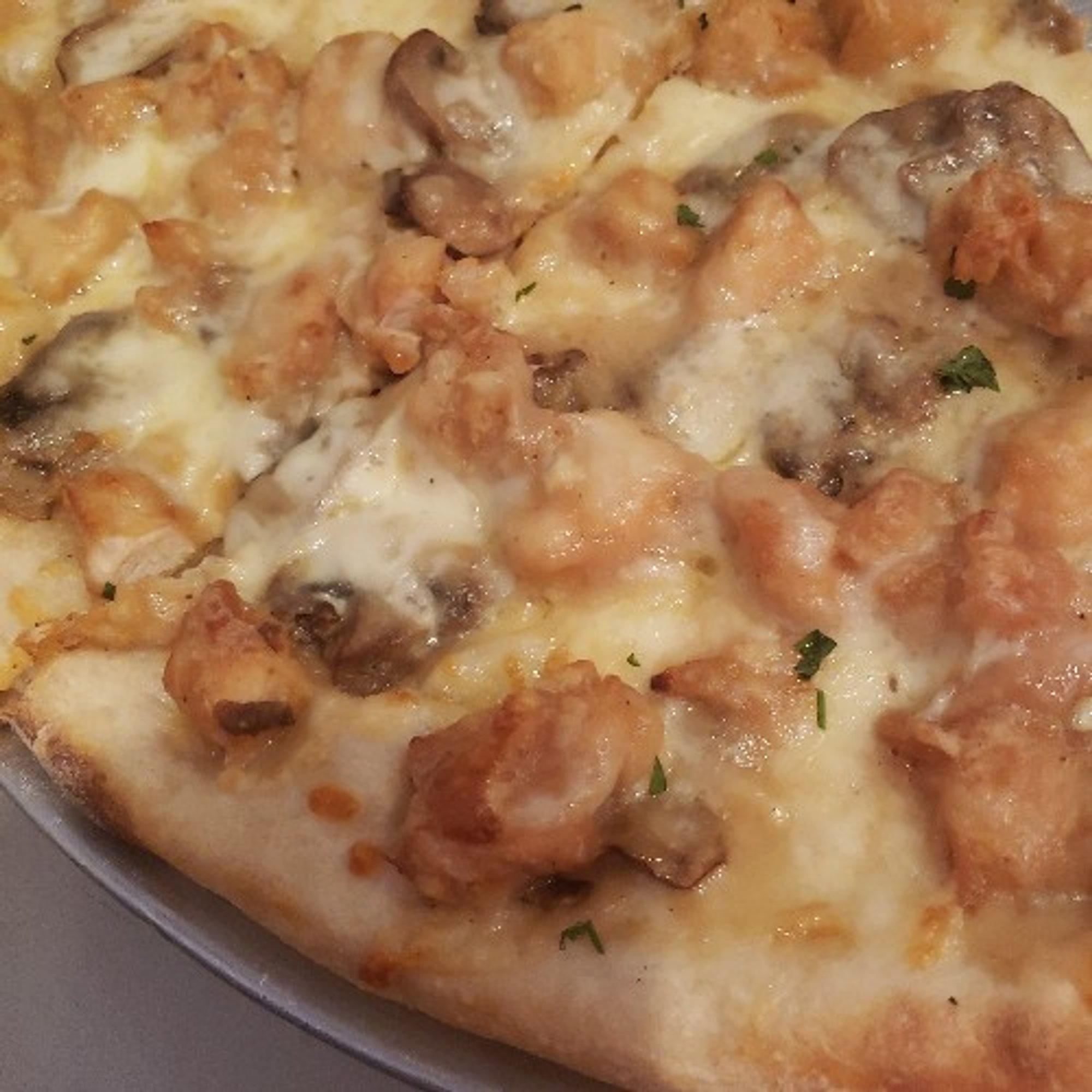 Chicken Marsala Pizza