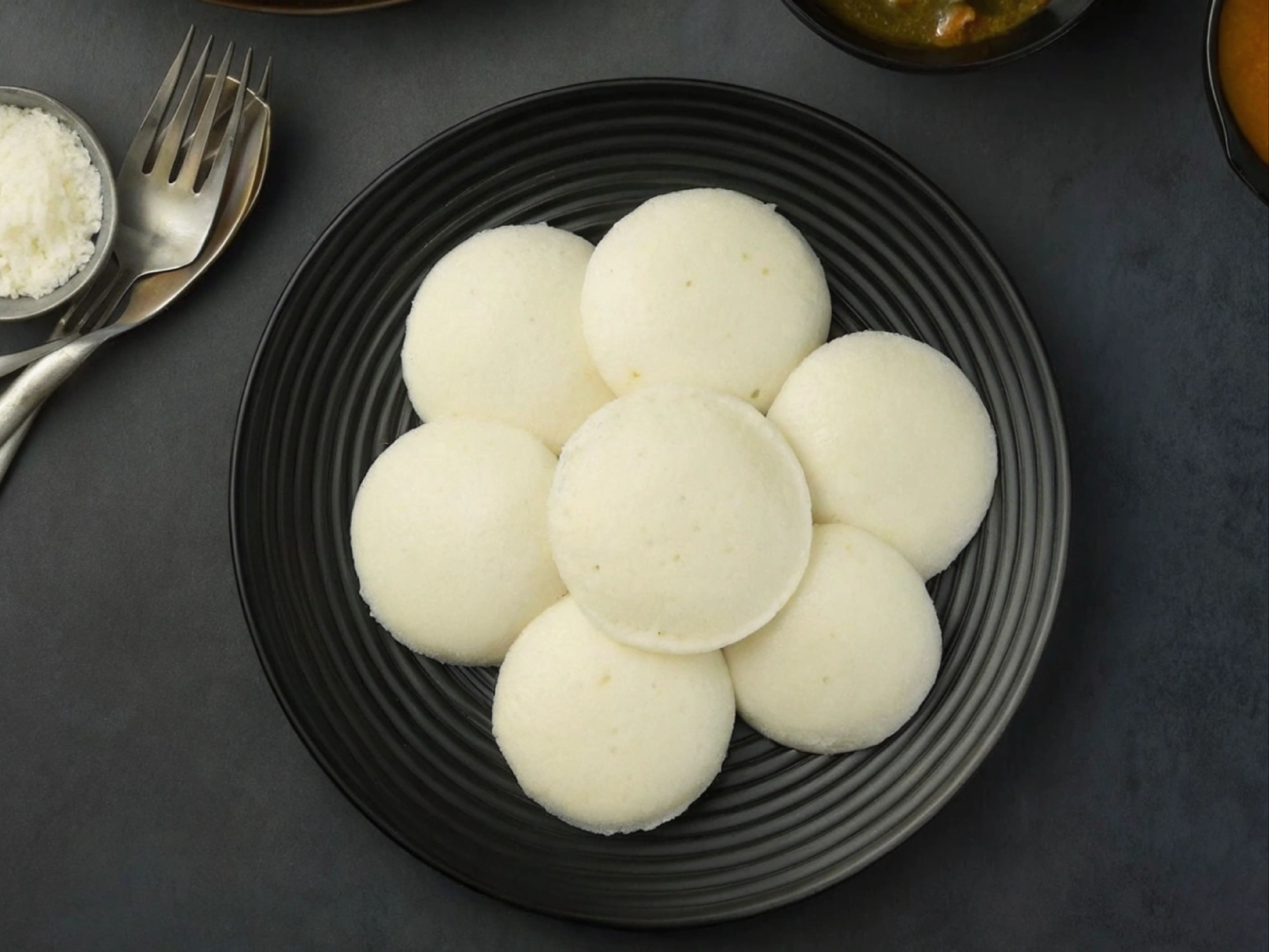 Plain Idli (3 Pcs)