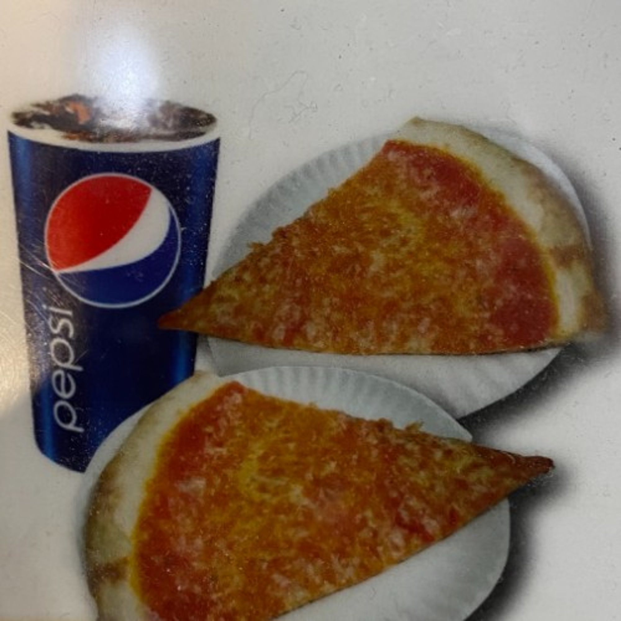 2 Slices of Cheese & A Drink