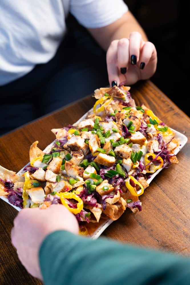 Wonton Nachos