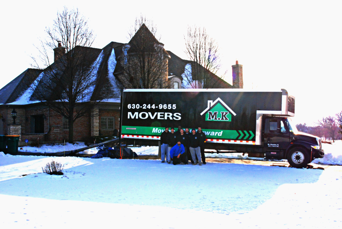 M.K Movers Logo