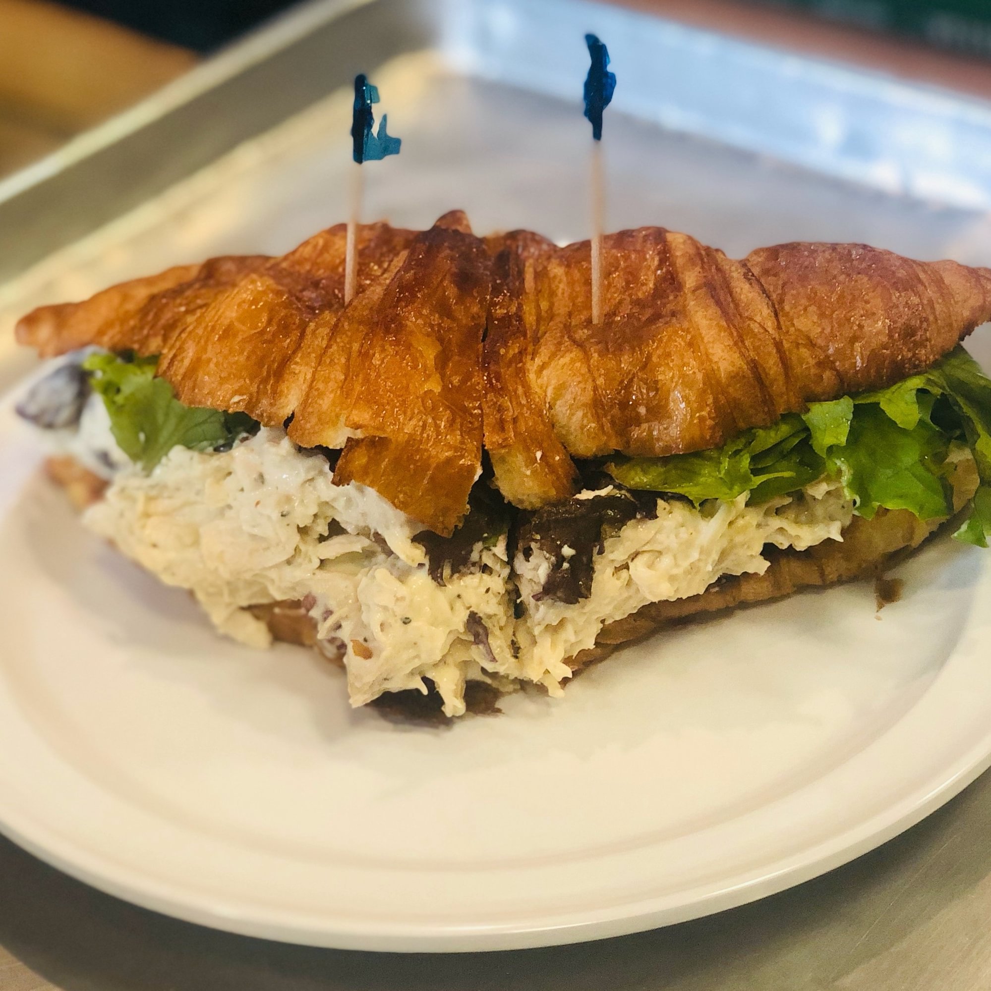 Gourmet Chicken Salad Croissant