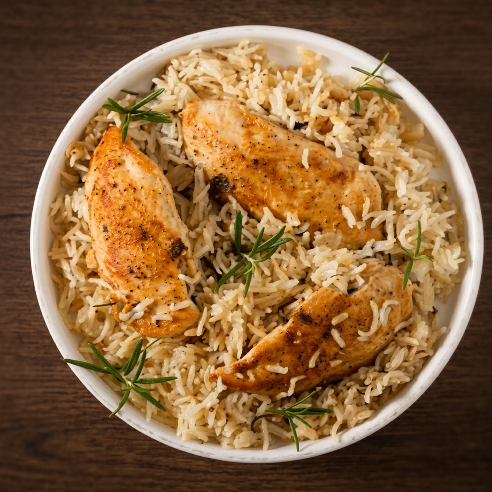 Chicken Tawa Fry Biryani (Boneless)