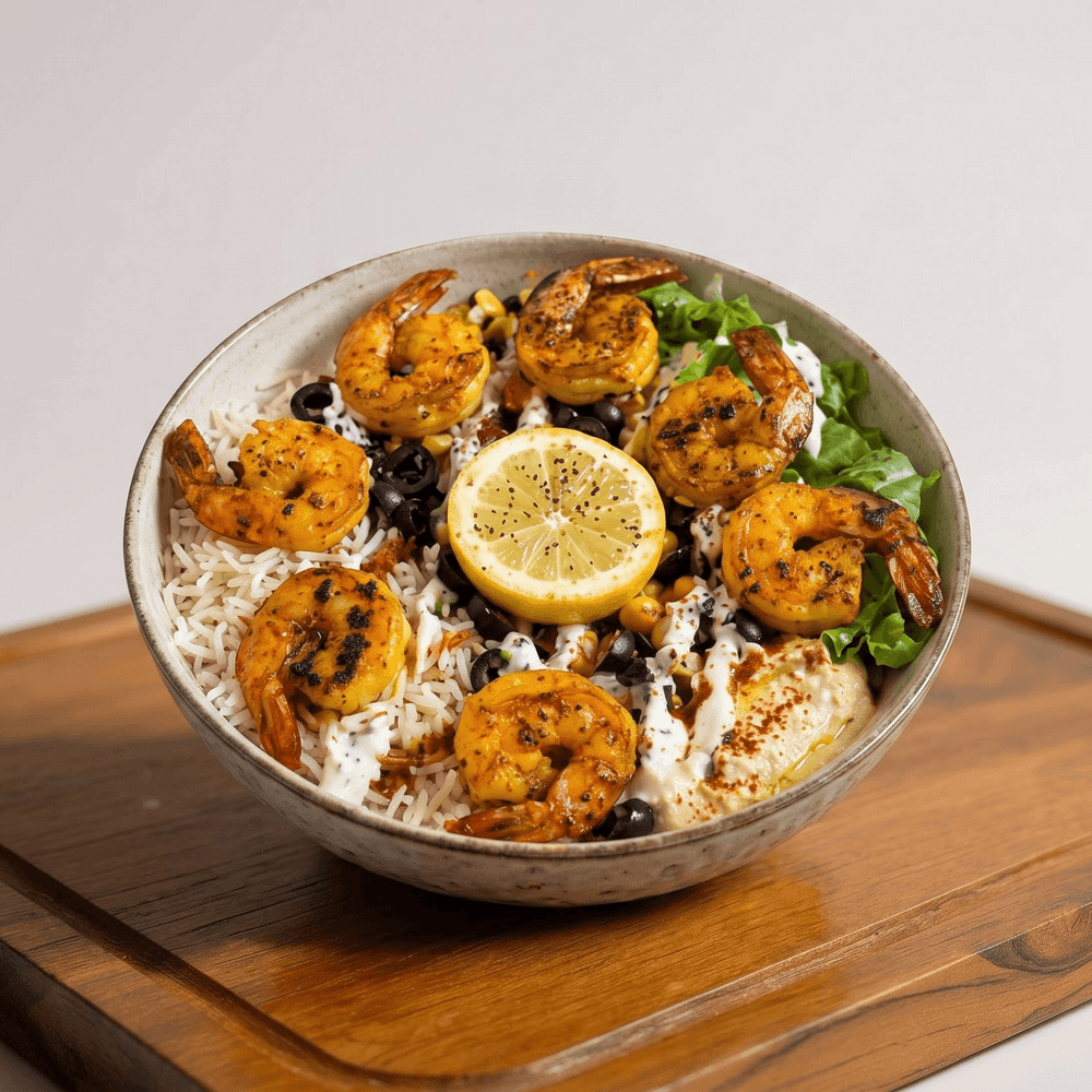Zaffire Shrimp Bowl