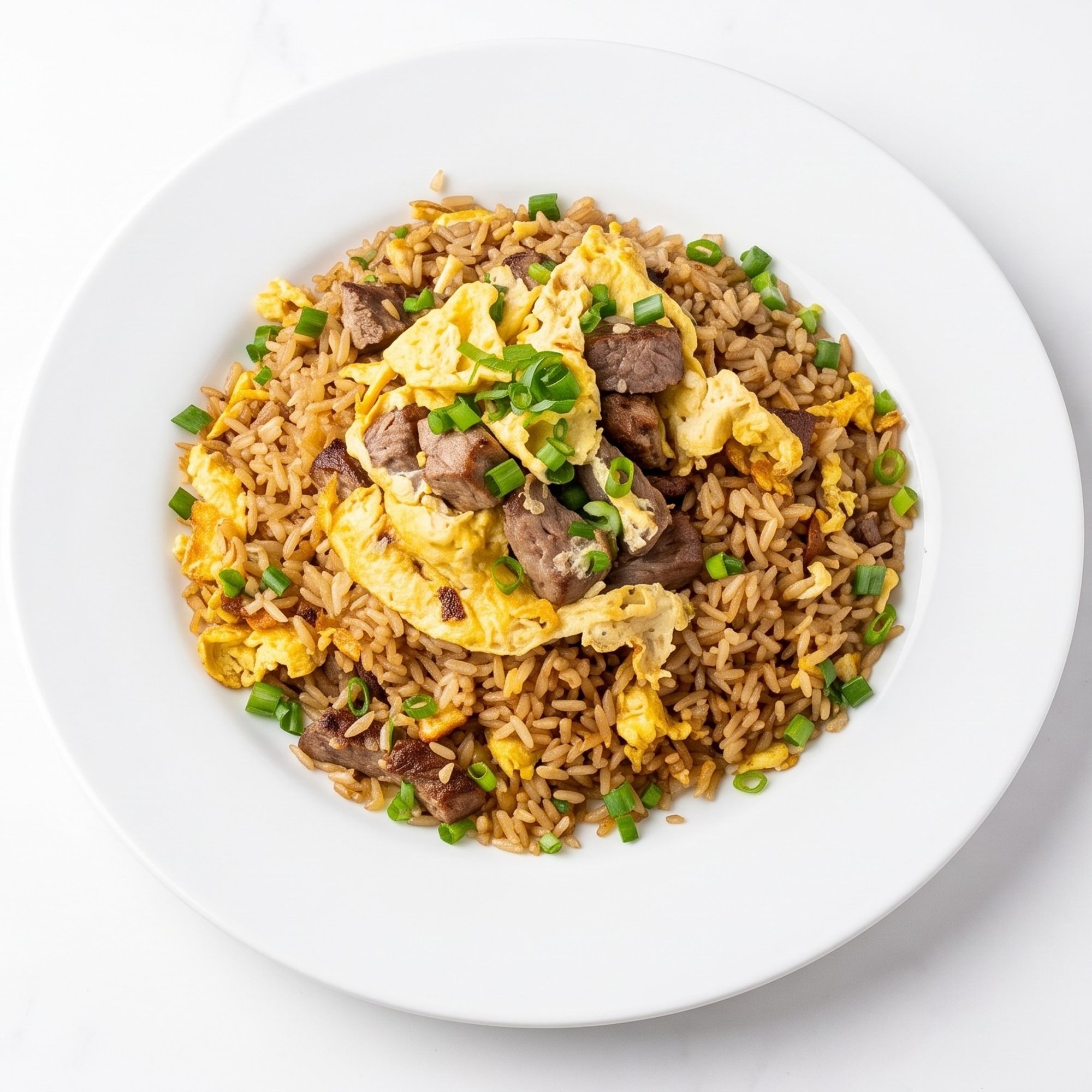 Arroz Chaufa de Carne [Beef Fried Rice]