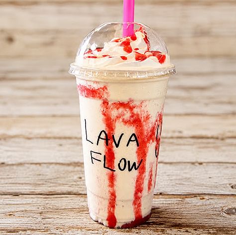 Lava Flow Milkshake