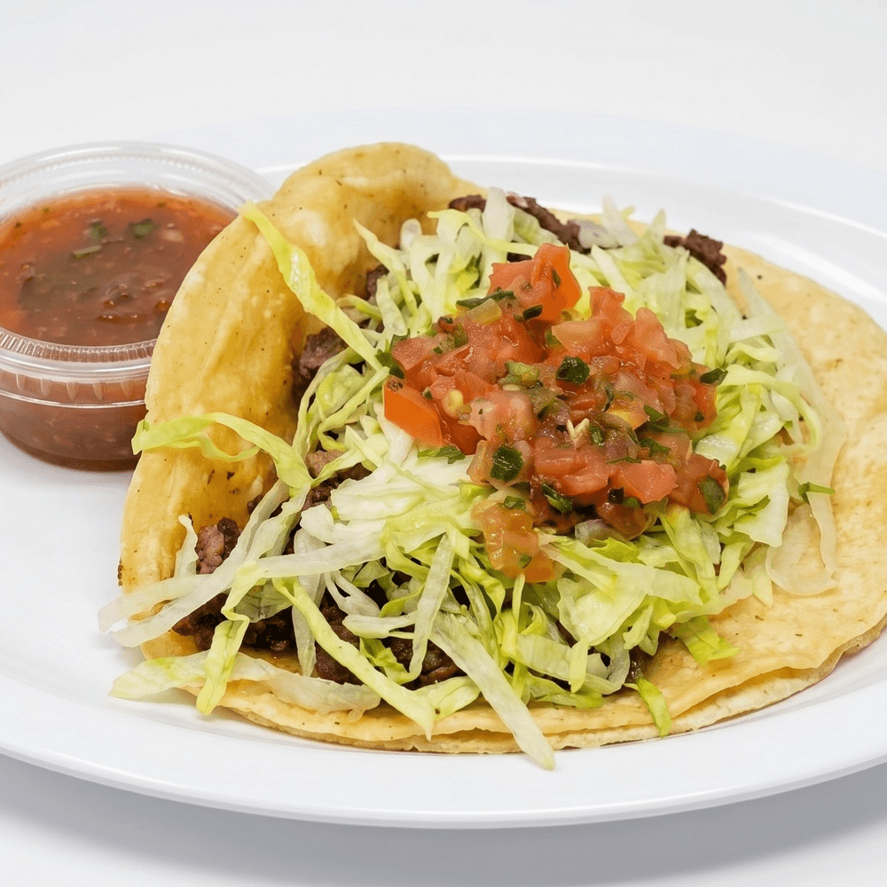Two Carne Asada Tacos