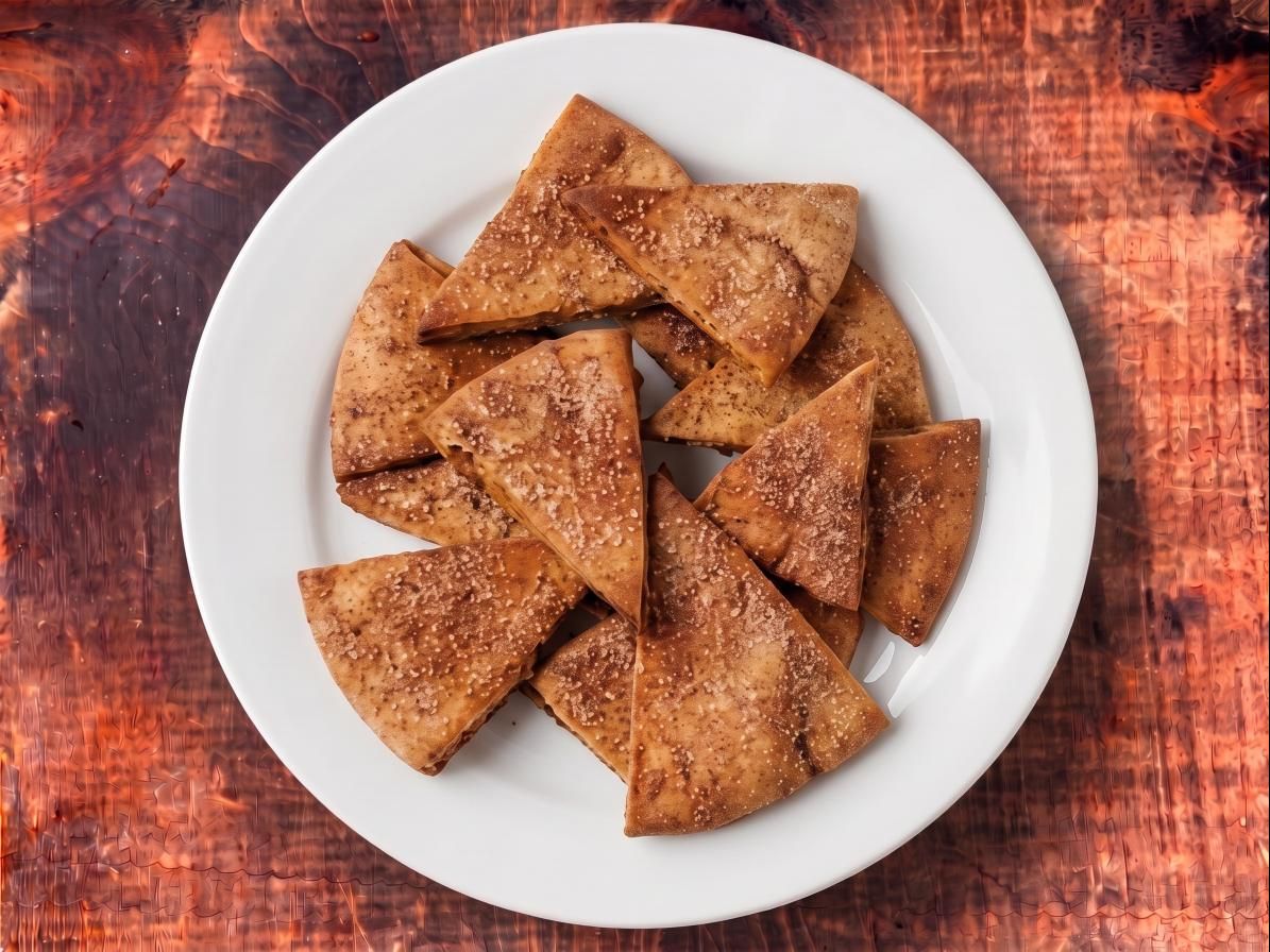 Cinnamon Pita Chips