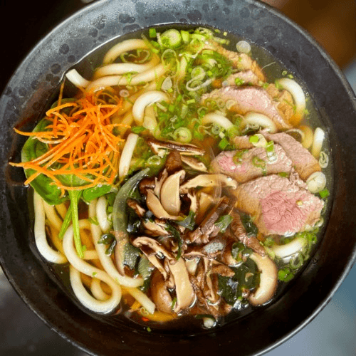 Beef Udon Noodle Soup