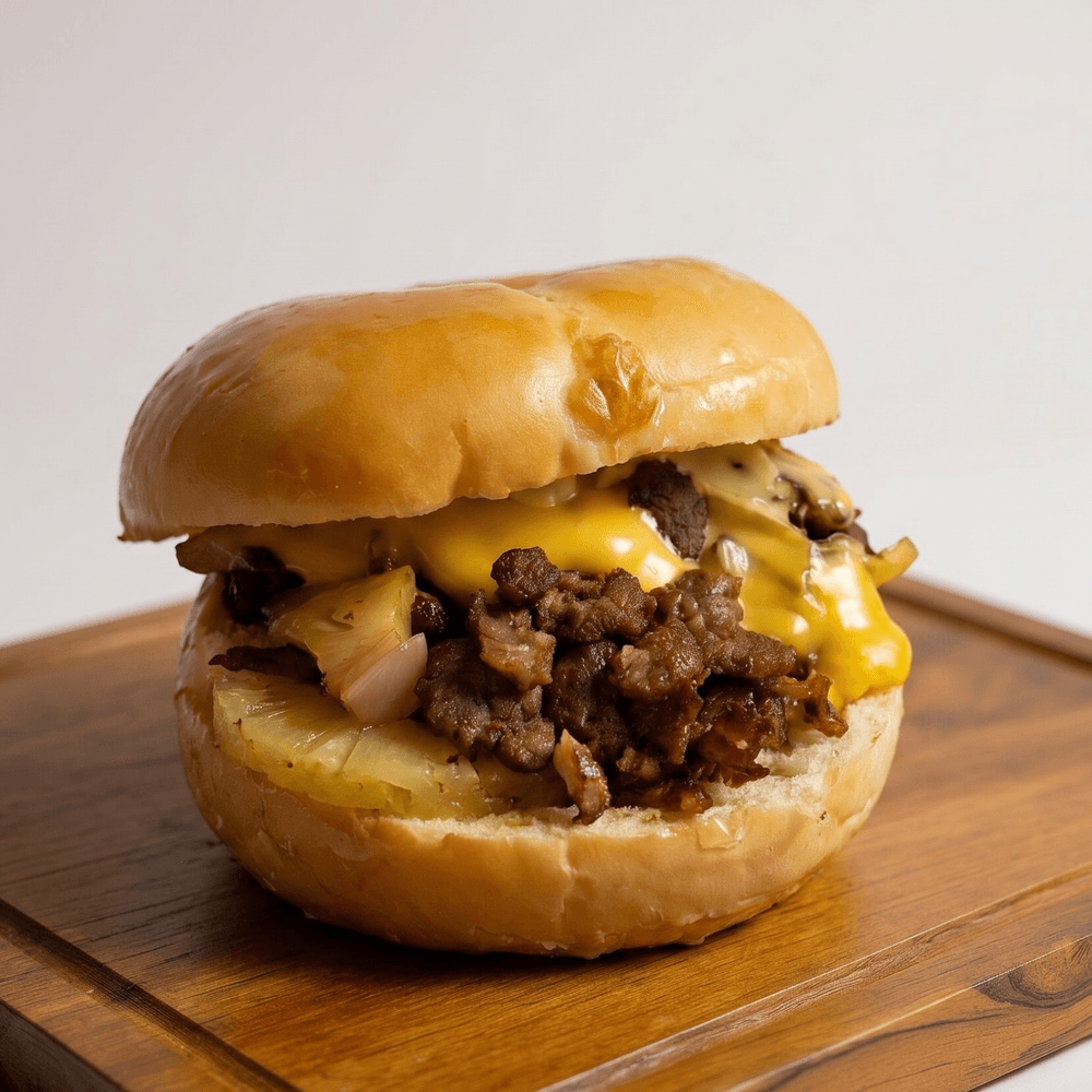 Steak/Onion Egg Cheese Sandwich