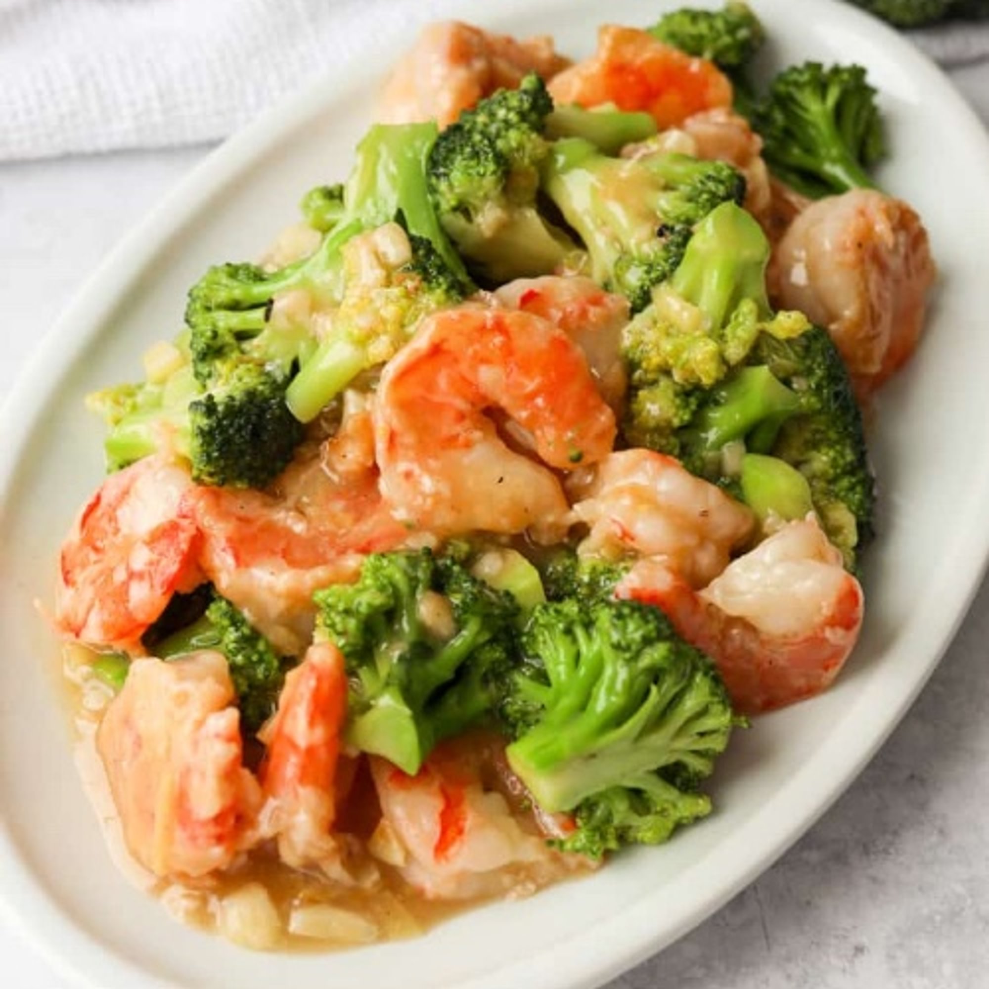 L. Shrimp Broccoli
