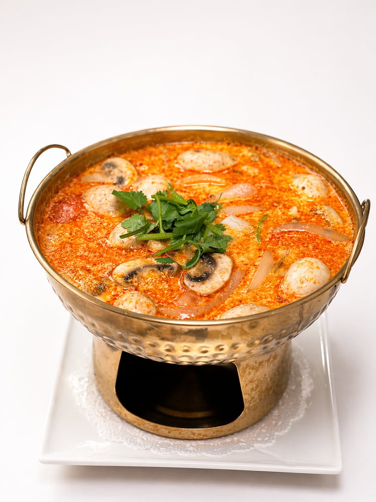 Creamy Tom Yum Seafood