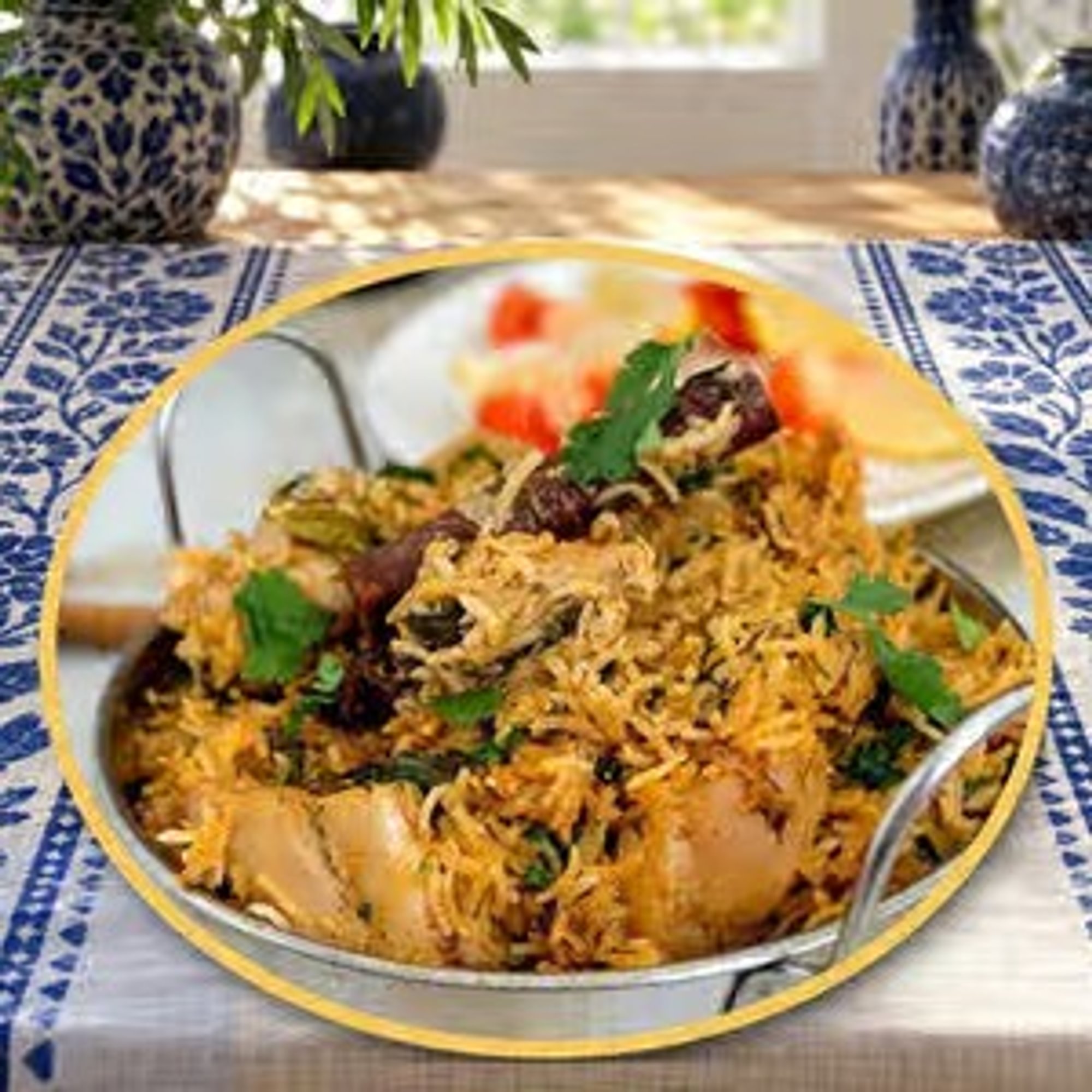 Bone-In Chicken Biryani