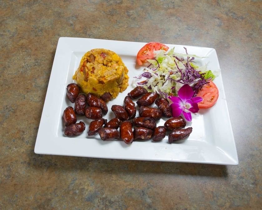 Mofongo De Longaniza / Sausage Mofongo