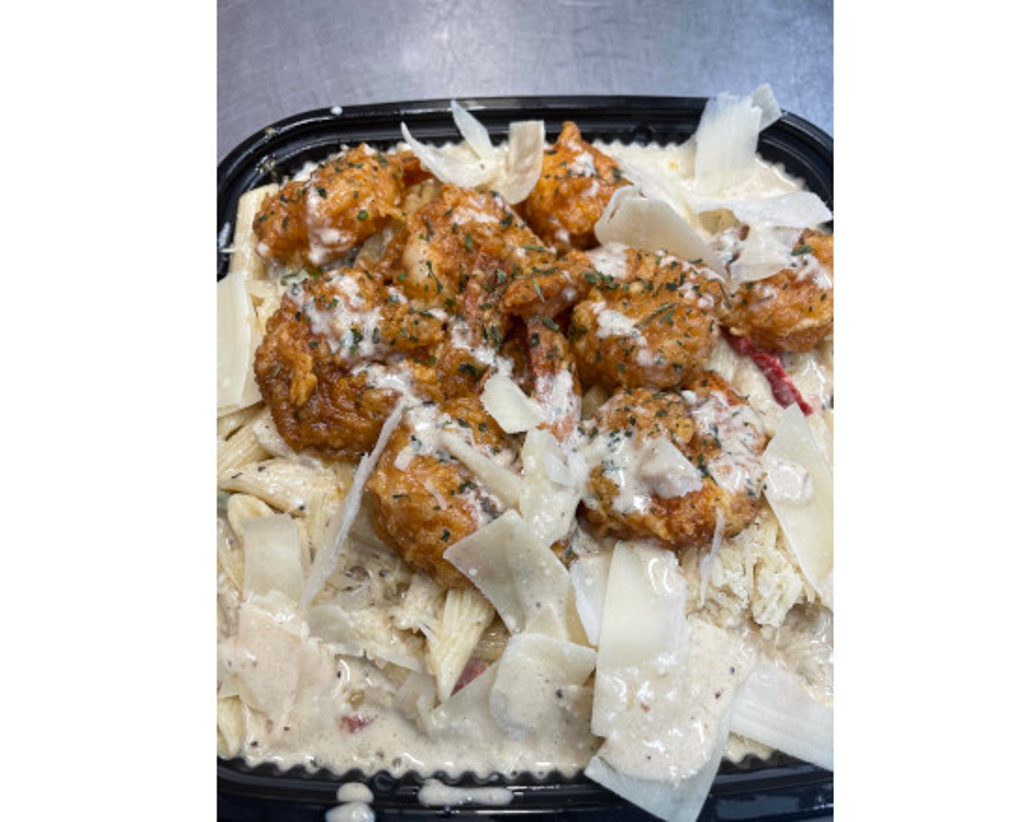Shrimp Rasta pasta