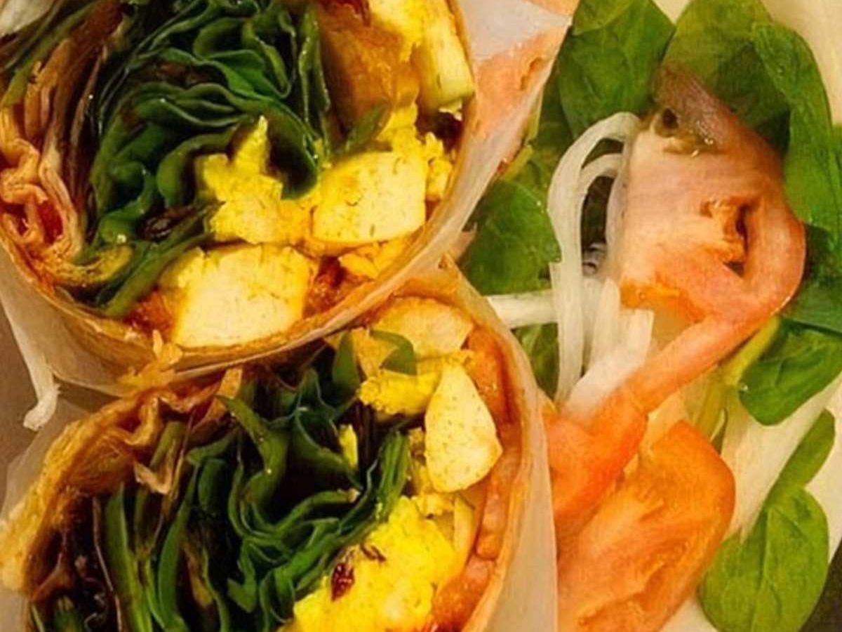 33. Grilled Tofu Fusion Wrap