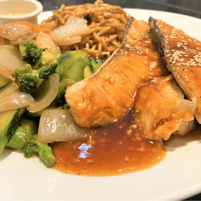 Hibachi Salmon