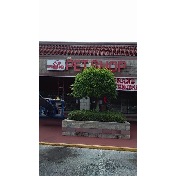 Red Fox Pet Shop Logo