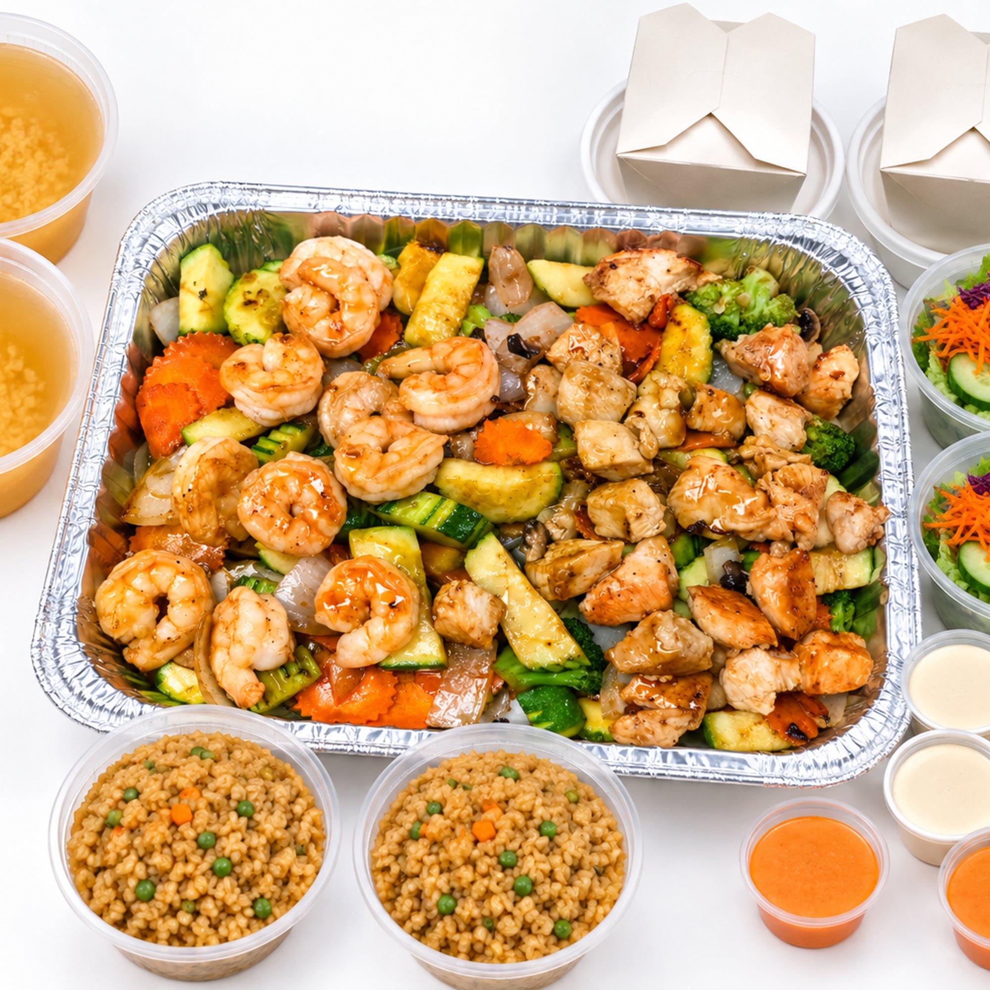 # 53. Chicken & Shrimp Meal