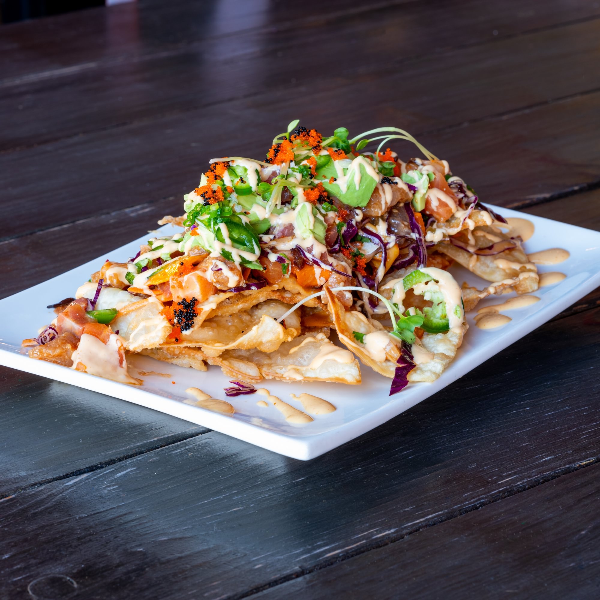 Poke Nachos
