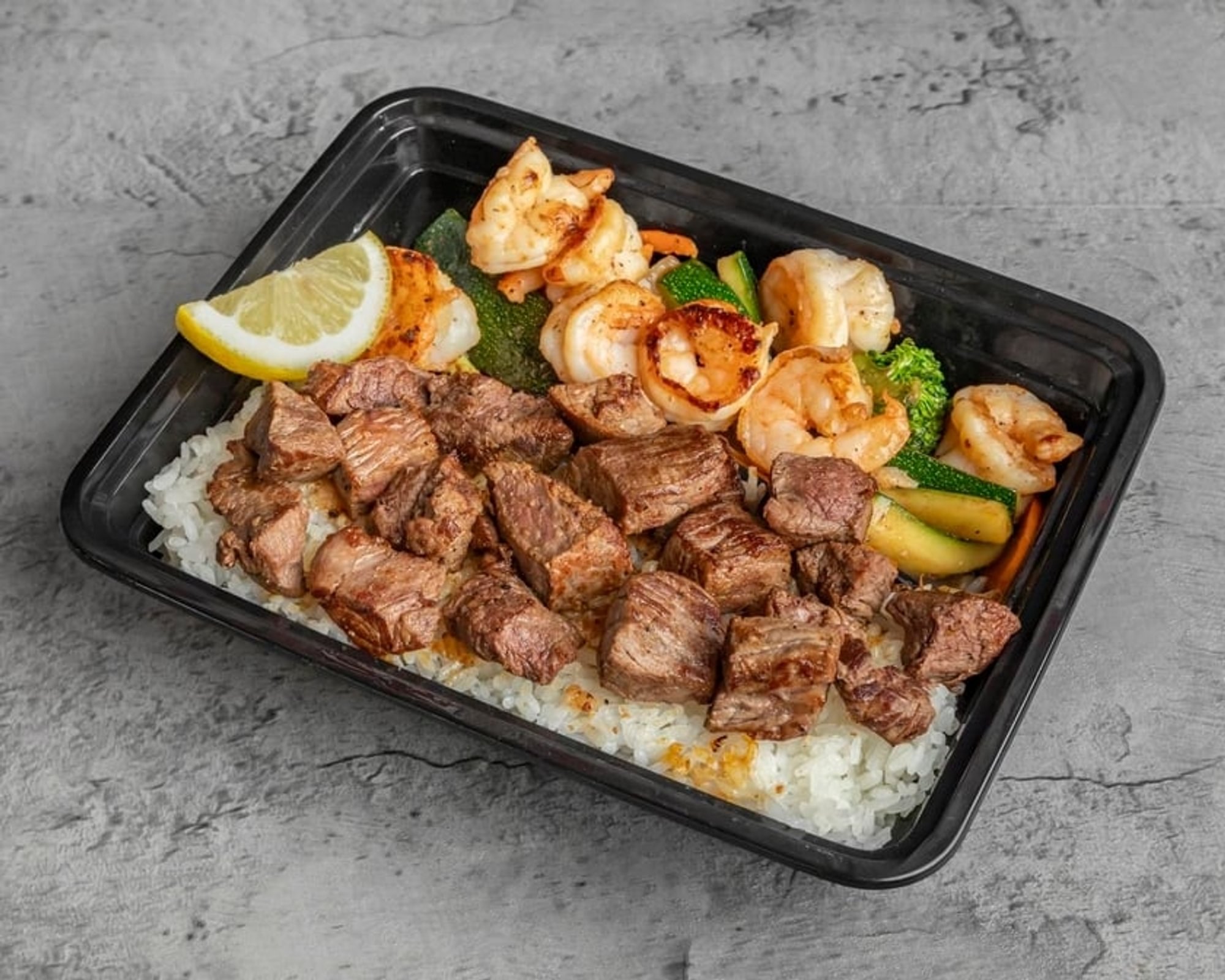 Filet Mignon & Shrimp Combination Plate