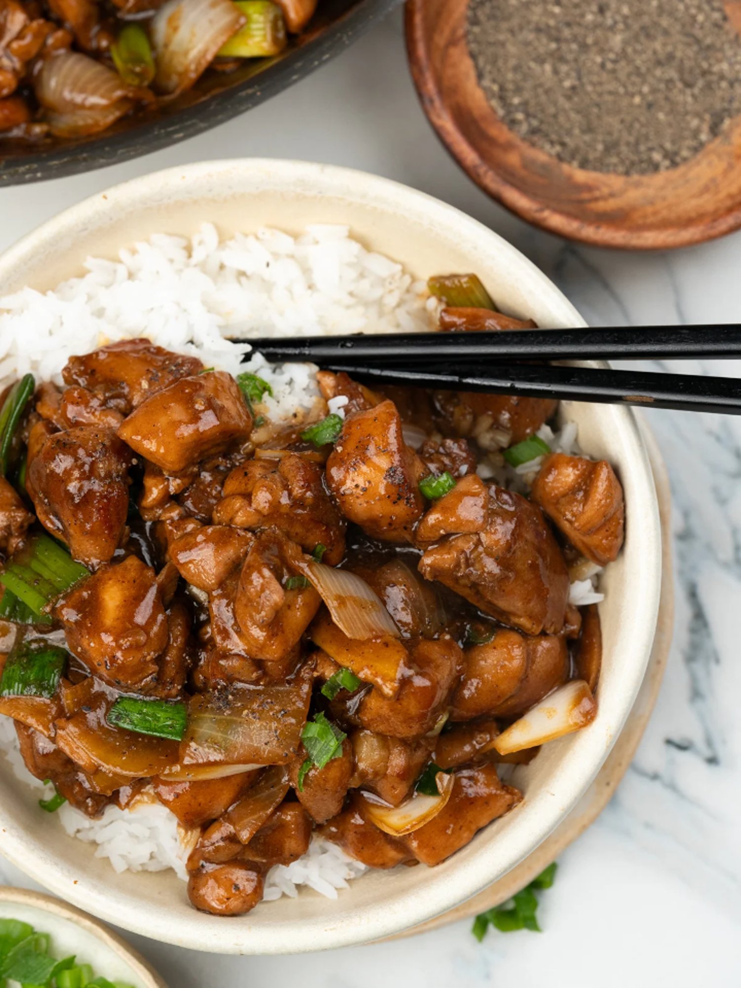 Ginger Chicken Lunch