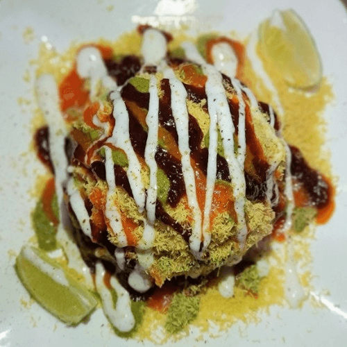 Dahi Aloo Papdi Chaat