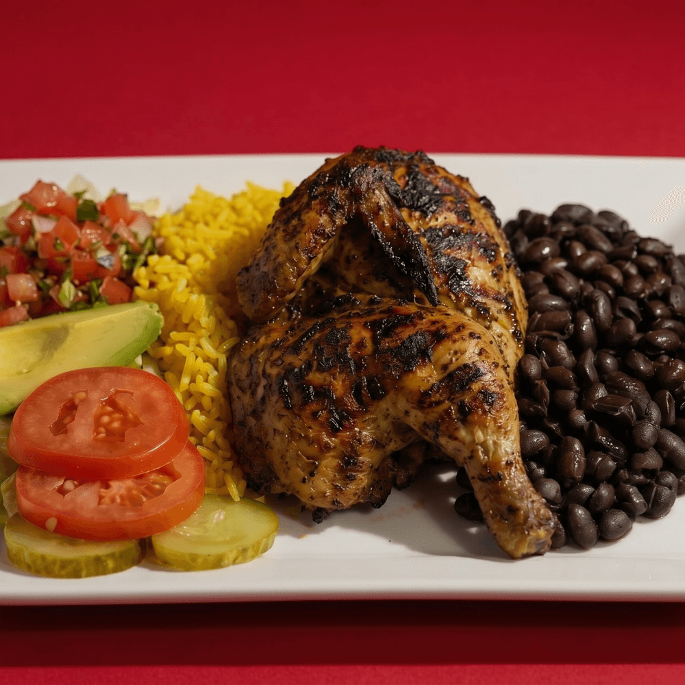 Pollo Asado Plate