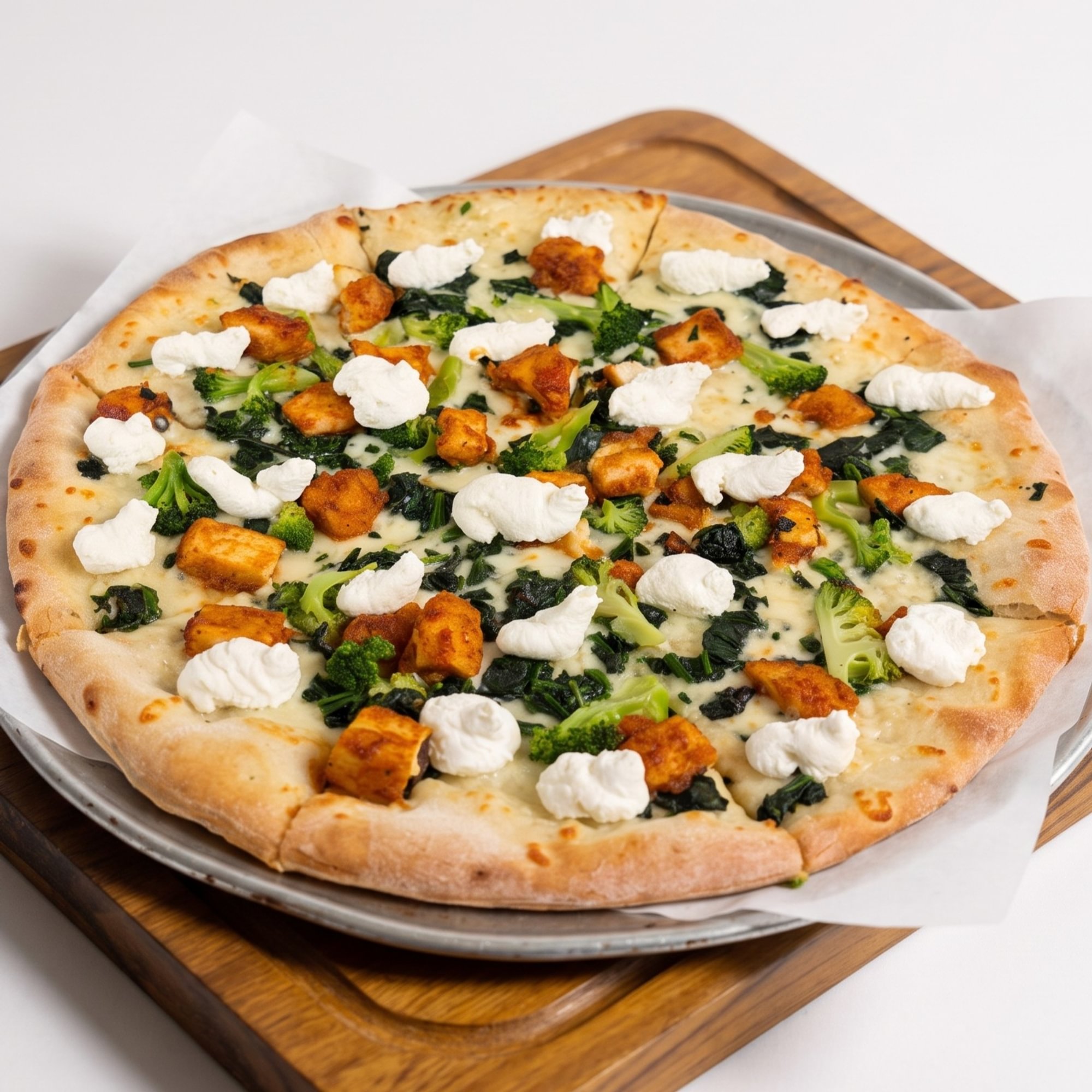 Chicken & Broccoli Pizza