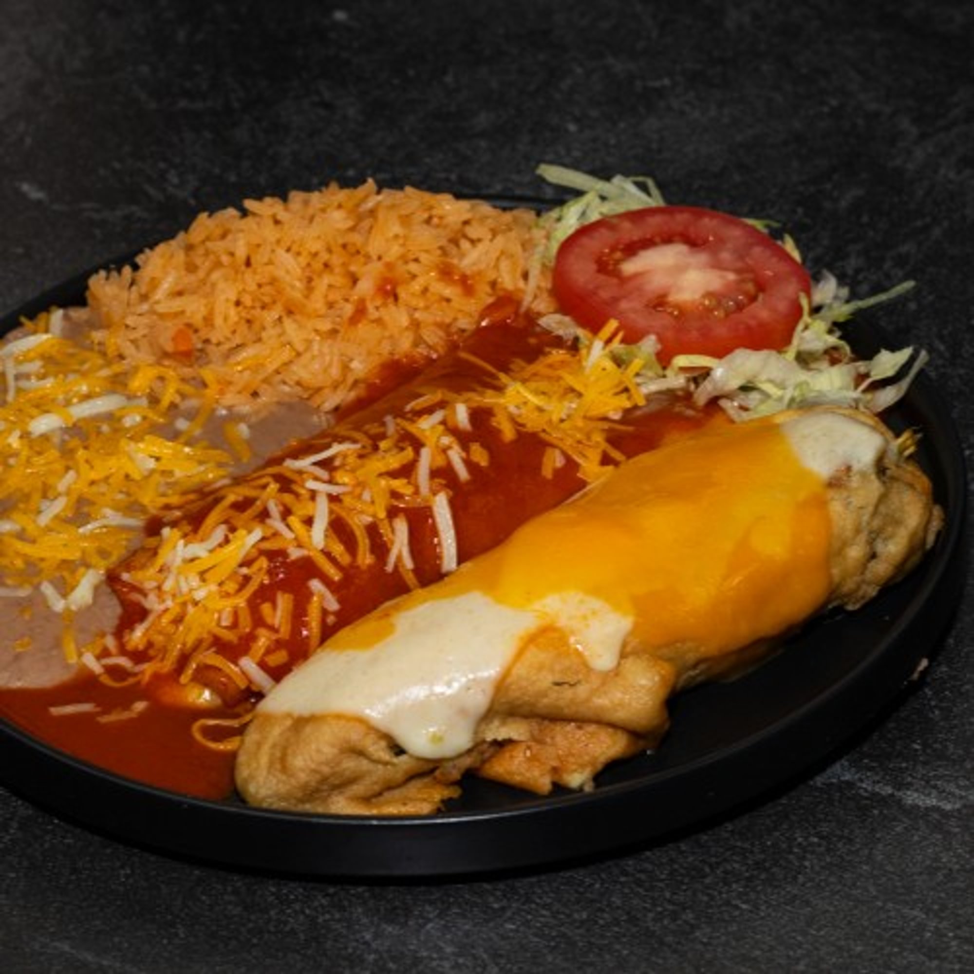 Chile Relleno, Enchilada Plate