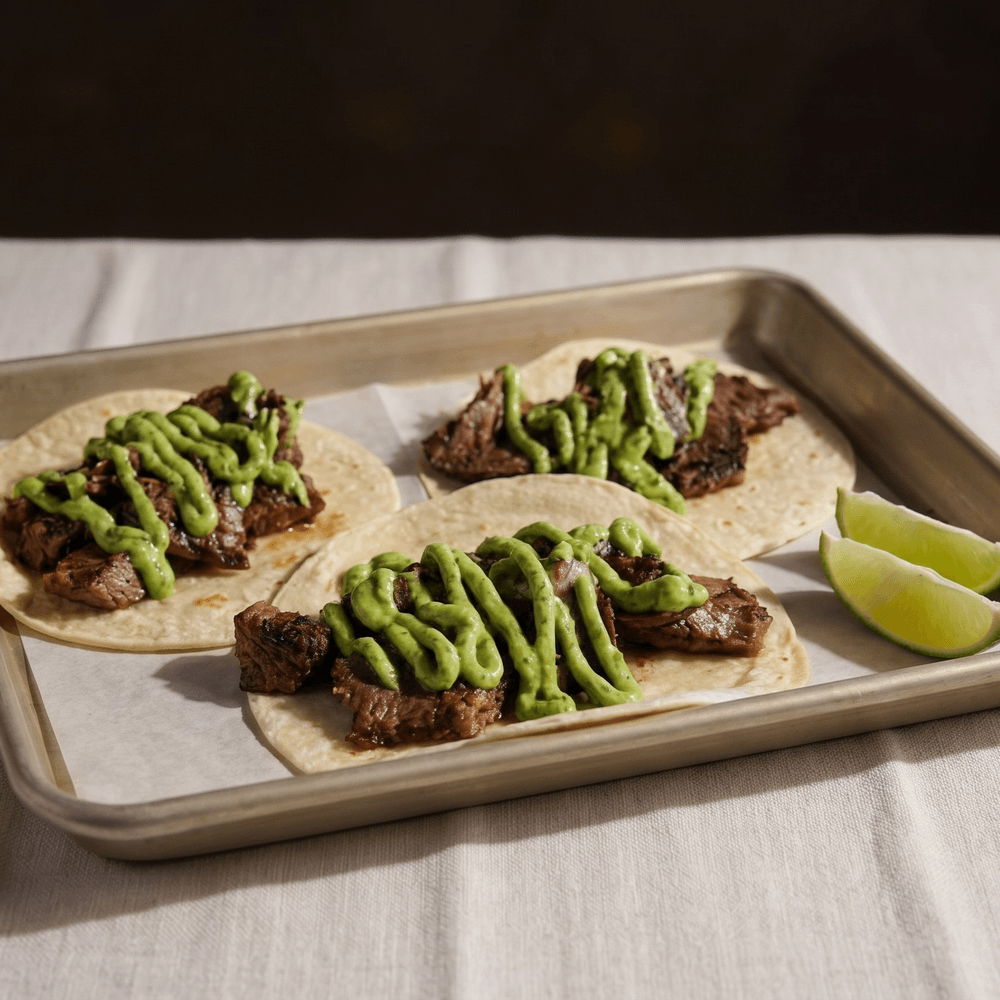 Steak Chimichurri Taco