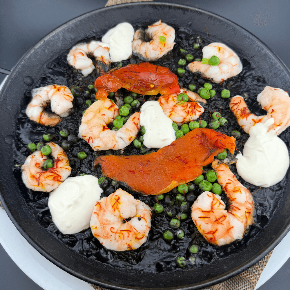 Black Rice Paella (Arroz Negre)