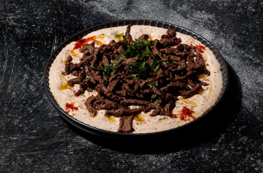 Beef Shawarma Hummus