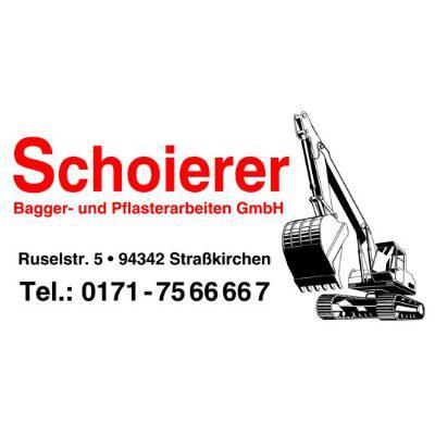 Logo von Schoierer Bagger- und Pflasterarbeiten GmbH